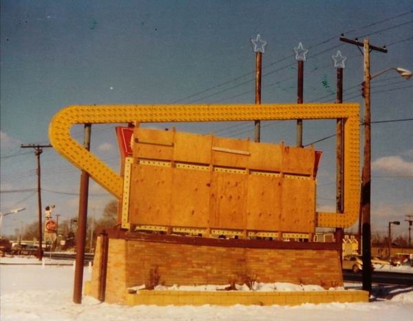 Pontiac Drive-In Theatre - Marquee 1977 From Greg Mcglone